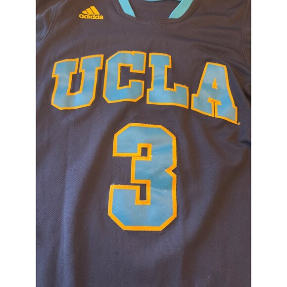 Adidas UCLA #3  Jersey Size M Blue/Gold 100% Polyester Unisex - Picture 3 of 6